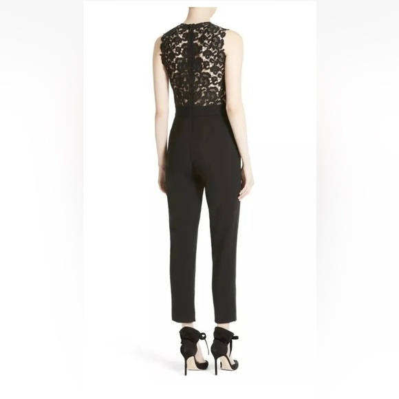 Rebecca Taylor Black Sleeveless Jumpsuit Size 0 - Picture 1 of 15